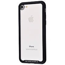 Чохол Transparent Glass case+TPU corners для Apple iPhone 7/8 (4 кольори), фото 2