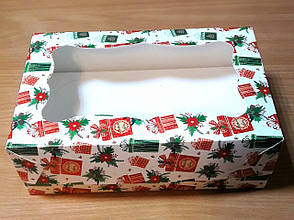 Коробка для кексів на 6 шт. (новорічні подарунки)