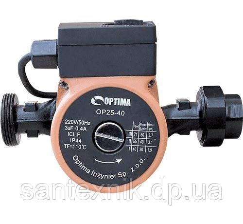 Насос циркулярний ОПТИМА 25-40 130м.