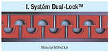 3М Dual Lock SJ-3550 Тип 250 25 мм. х5.8 мм.х 45.7м Самоклейні технологічні застібки. Чорний., фото 4