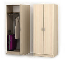 Шафа офісна № 3 дводверна ДСП 800х600х2000 мм (Luxe Studio TM)