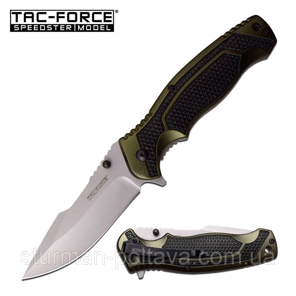 Ніж складаний TAC-FORCE TF-960GN SPRING ASSISTED KNIFE, фото 1
