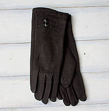 Жіночі стрейчеві рукавички Чорні Маленькі