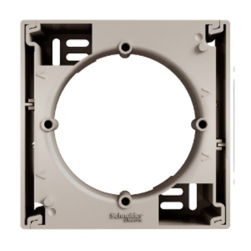 Коробка для зовнішнього монтажа бронза  Asfora Schneider Electric EPH6100169