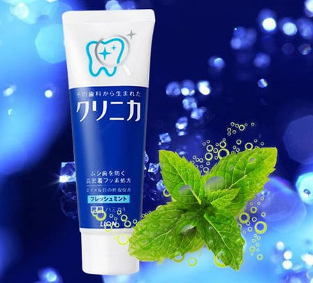 Зубна паста Lion "Clinica Fresh Mint" комплексної дії c ароматом освіжаючої м'яти 130 г (205647), фото 3