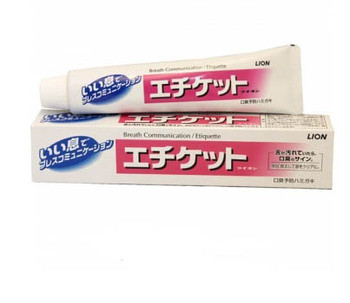 Зубная паста освежающая профилактика неприятного запаха "ETIQUETTE" 130 г (2845) - фото 1 - id-p649018447