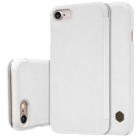 Чохол-книжка Nillkin для iPhone 7 (4.7") Qin ser. Білий, фото 1