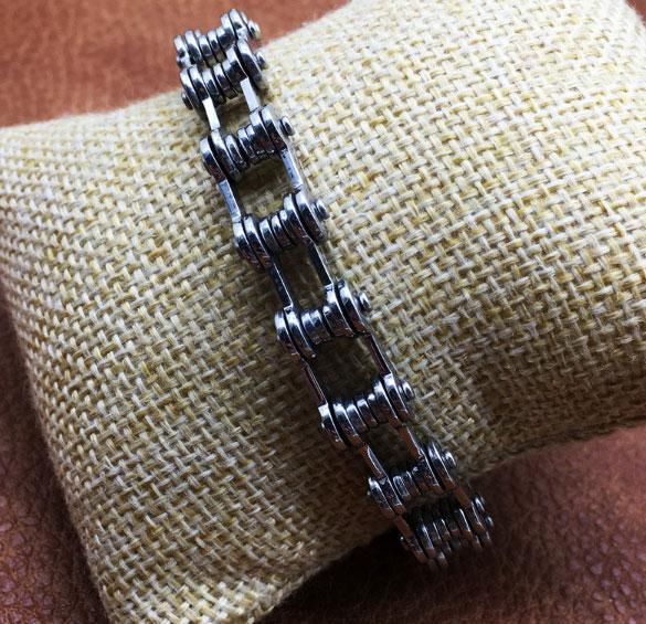 Чоловічий браслет Primo Biker - Silver, фото 1