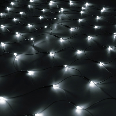 Гірлянда Сітка світлодіодна 1,5х1,2 м, колір: холодно - білий 120 LED
