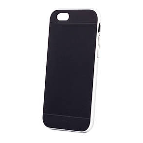 Чохол-накладка iPaky для iPhone 6/6S TPU+PC Чорний/сріблястий, фото 4