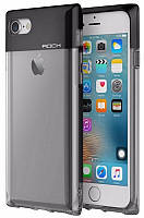 Защитный силиконовый чехол накладка для телефона iPhone 7 (4.7 ") Crystal ser. TPU + PC Черный