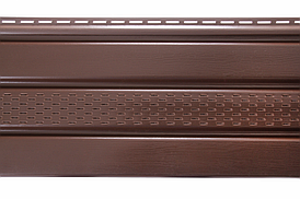 Панель ASKO коричнева перфорована 3.5 м, 1.07 м2