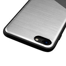 Чохол-накладка Nillkin для iPhone 7 (4.7") Lensen ser. Сріблястий(130784), фото 3