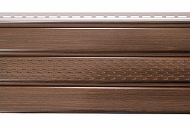 Панель ASKO дуб темний перфорована 3.5 м, 1.07 м2