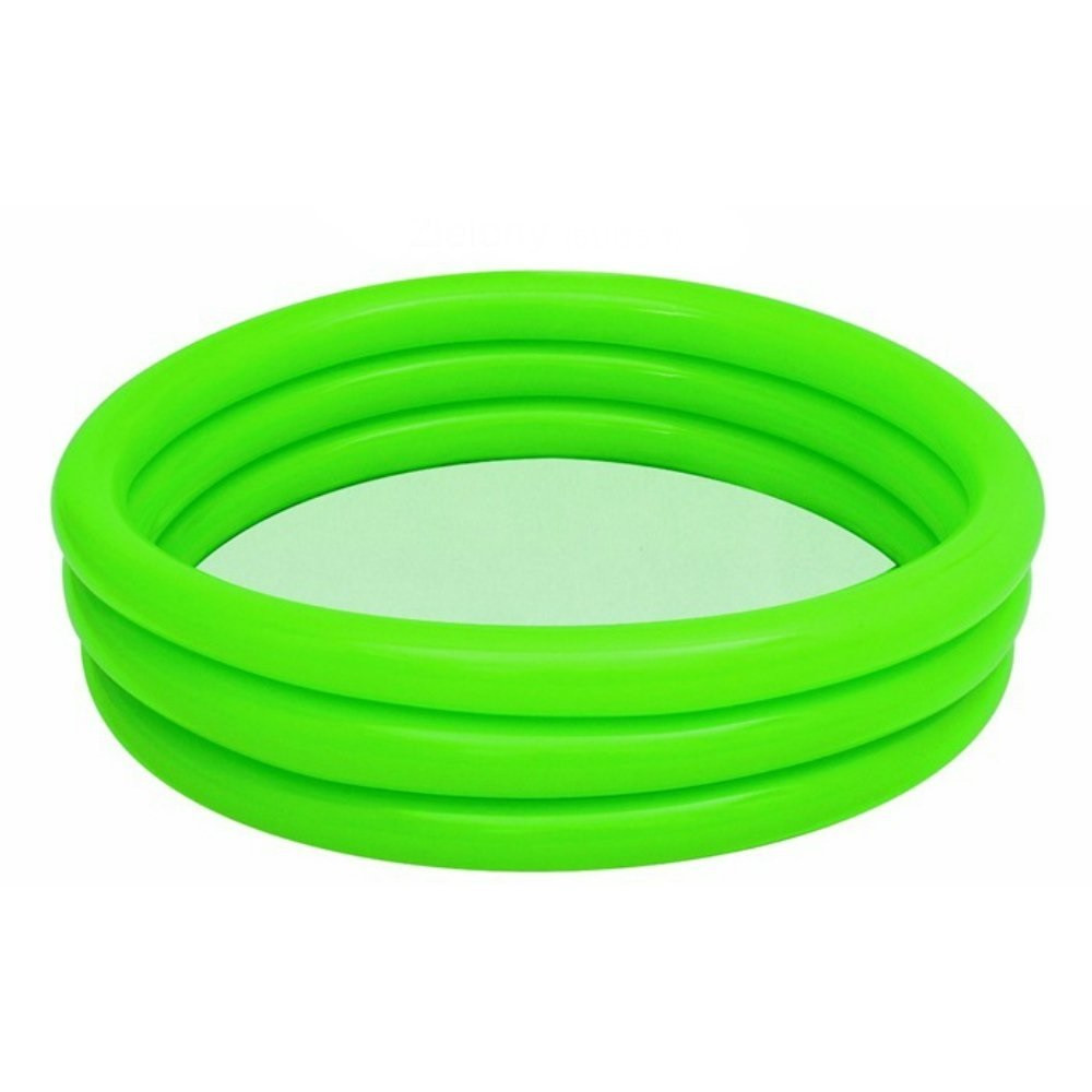 Дитячий надувний басейн Bestway 51025, зелений, 122 х 25 см , фото 1