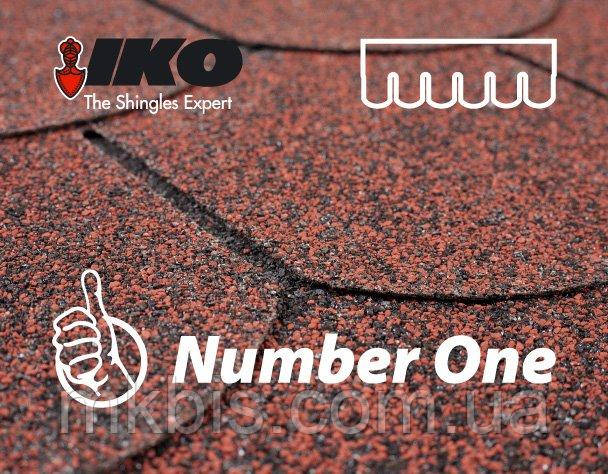 Бітумна черепиця IKO Number One Beaver (90) Red