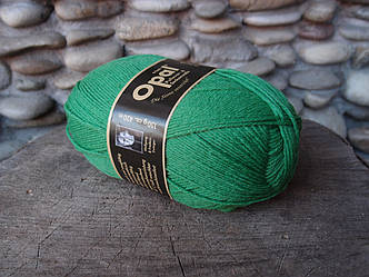 Однотонна носкова пряжа OPAL, (75% вовна суперуош,25% поліамід),425 м.150 г.