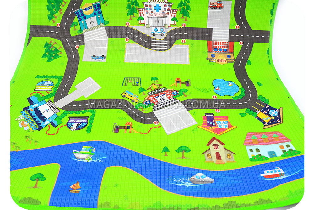 Развивающий коврик Bambi M 3511 Деревня, фото 1