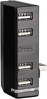 USB Хаб Hama 0011559 для Microsoft Xbox One USB 2.0х4 Черный