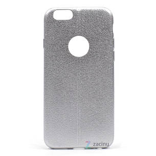 Чохол-накладка Stitch для iPhone 6/6S TPU Сріблястий, фото 1