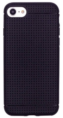 Чохол-накладка TPU для iPhone 7 (4.7") KMC Чорний(342154), фото 1