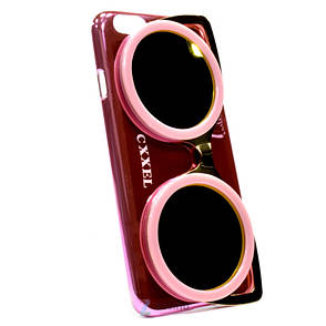 Чохол-накладка Cxxel для iPhone 6/6S Sunglasses Case ser. Рожевий(992407), фото 3