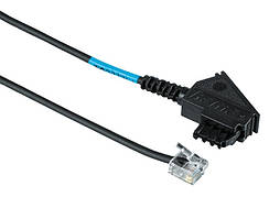 DSL кабель Hama Штекер TAE-N - модульний штекер 6p2c 600см Чорний