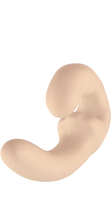 Вібро-страпон Fun Factory SHAREVIBE бежевий, фото 1