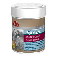 8IN1 EXCEL MULTI VITAMIN SMALL BREED 70 таб мультивітаміни з вітаміном В2 і В4 для собак дрібних порід