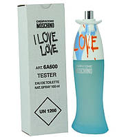 Moschino Cheap & Chic I Love Love туалетна вода 100 ml. (Тестер Москіно Чип енд Шик Ай Лав Лав)