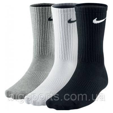 Шкарпетки чоловік. Nike Lightweight Crew 3-pack black/gray/white (арт.  SX4704-901)