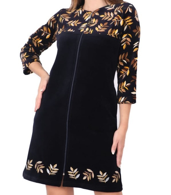 Купить Велюровый женский халат пр-во Турция в интернет магазине