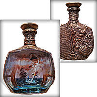 Графин-пляшка Подарунок для моряка на день ВМФ Сувеніри морської тематики