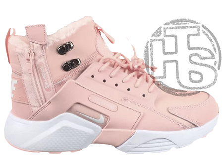 Жіночі кросівки Nike Air Huarache x ACRONYM City Winter Pink (с мехом), фото 1