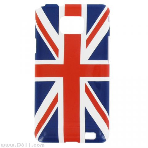 Чохол T'nB Clip on Cover для Samsung Galaxy S2 (i9100) Union Jack + захисна плівка