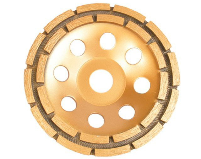 Фреза торцева шліфувальна алмазна 125x22,2 мм INTERTOOL CT-6125