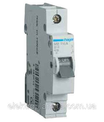 Автоматичний вимикач In=16А, 2п, С, 6 kA, 2м MC216A - фото 2 - id-p67820202