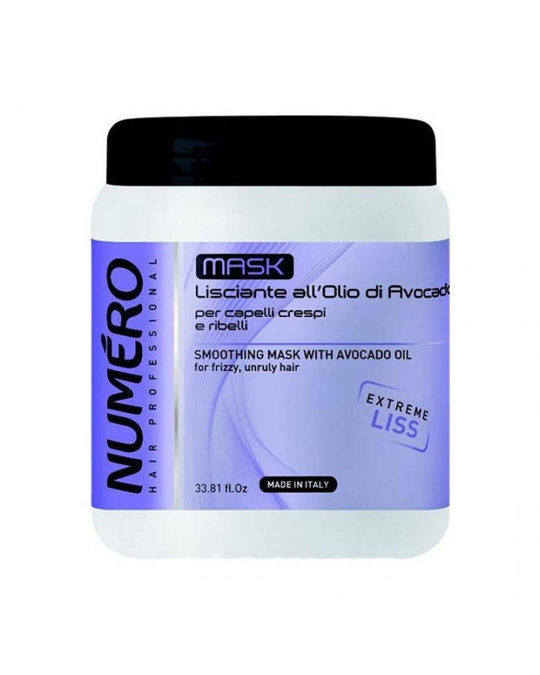 NUMERO Маска для розгладження волосся з олією авокадо 1000 мл (5157) (шт.)