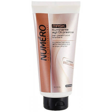 NUMERO Маска для блиску волосся на основі цінних олій 300 мл (шт.), фото 1