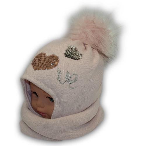 Шапка и шарф для девочки Шапка и шарф для девочки