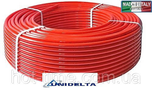 Труба Unidelta Triterm Rosso PEX/EVOH з антидифузионной захистом 16x2 (240 м)