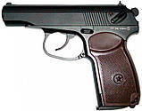 Пневматичний пістолет Sas Макаров (+ стрільба холостим патроном), фото 6