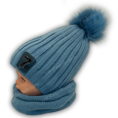 Шапка и шарф для мальчика