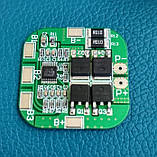 BMS 4S 20A 14.8-16.8 V Контролер заряду/розряду з захистом Li-ion 18650, фото 7