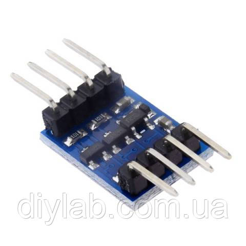 Перетворювач логічніх рівнів IIC I2C 5-3V