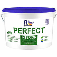 Глибокоматова фарба для стелі та стін FT Professional Perfect Interior, 10 л