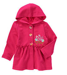 Дитяча кофта з капюшоном для дівчинки  2 роки