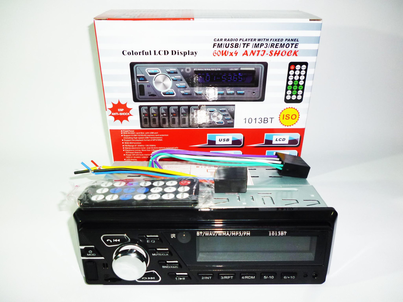 Автомагнітола MP3 1013 BT (гучний зв'язок)