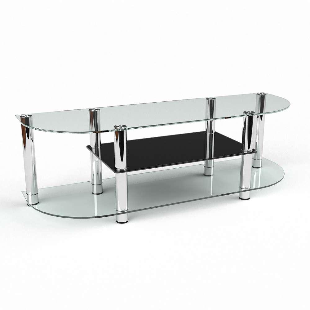 Тумба для ТБ зі скла у вітальню Лонда БЦ-Стіл, фото 1