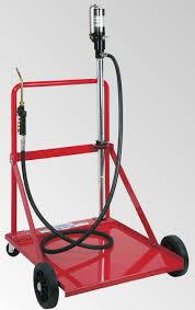 Пневматична пересувна система розчавлювання оливи для бочок 208 л з цифровим витратоміром 002991 FLEXBIMEC